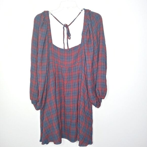 Urban Outfitters plaid dress size large - Picture 1 of 10